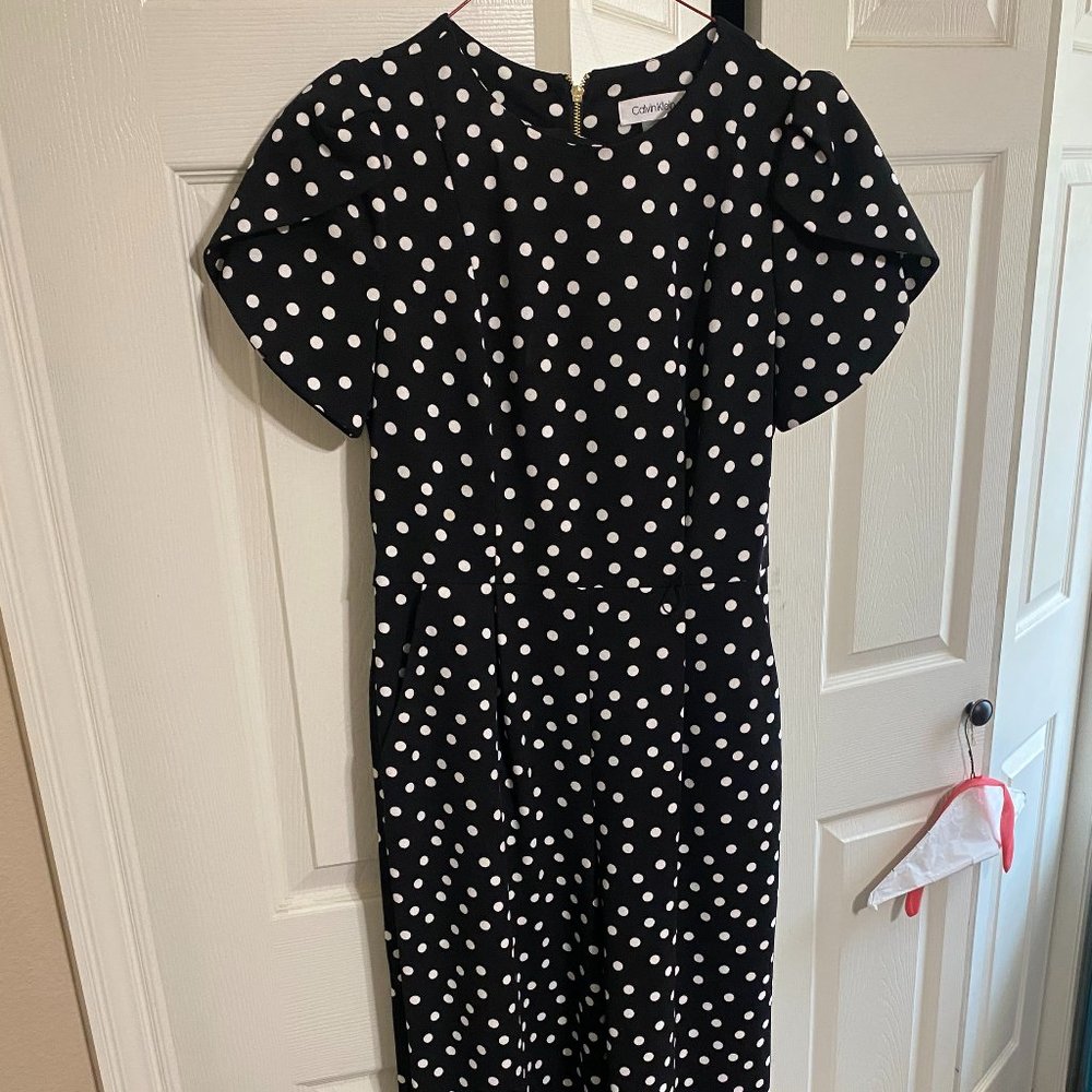 Calvin Klein Polka Dot Jumpsuit